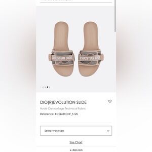 Dior sandals